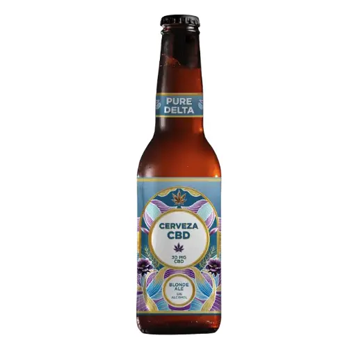 [XXPRCCB-CVBA-0355mlY2PT] Cerveza Blonde Ale 355ml+CBD - PURE