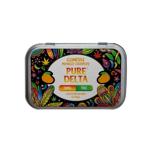 [XXPRCHH-GMMD-0010PZM2PT] Gomitas HHC - Mango Chamoy 10pz - PURE